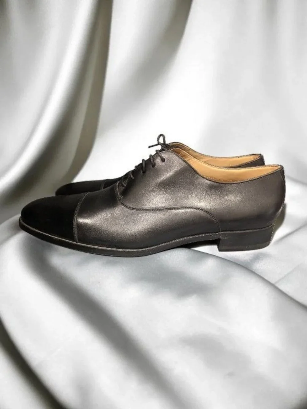 To Boot NY Adam Derrick Black Leather Derby Shoes Size 12D- Display Model !